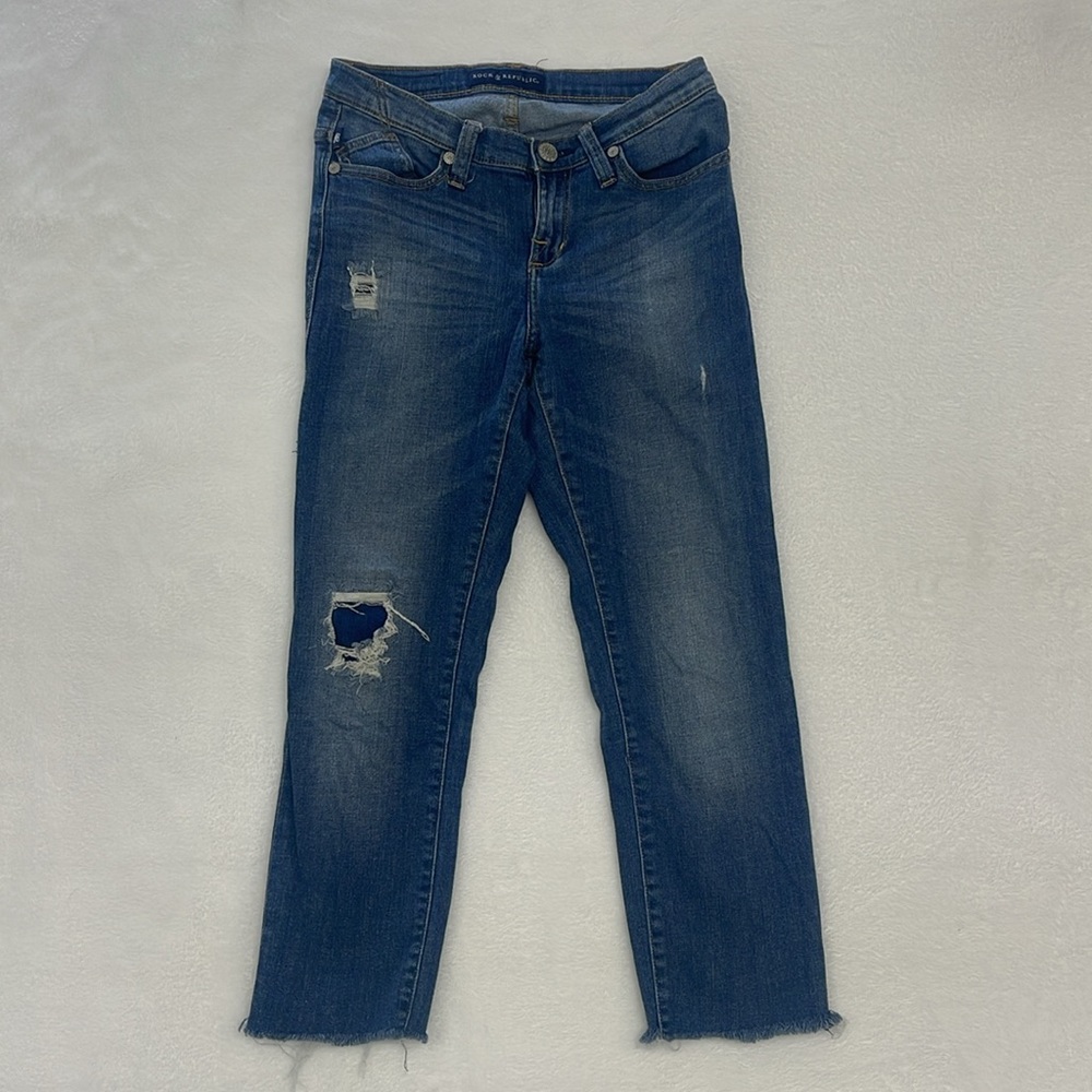 Rock & Republic Berlin Ankle Jeans Women's Size 8
